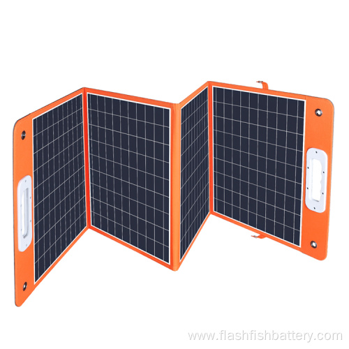 100W Outdoor Camping Waterproof Portable 18V Solar Panel